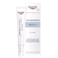 Eucerin ultrasensitive aquaporin eye cream ยูเซอริน อัลตร้าเซ็นซิทีฟ อควาพอริน อาย ครีม 15มล