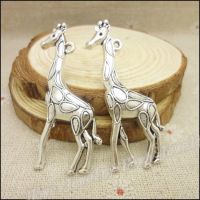 6 pcs Vintage Giraffe zinc alloy charms pendant DIY Bracelet Necklace metal jewelry accessories Making Beads