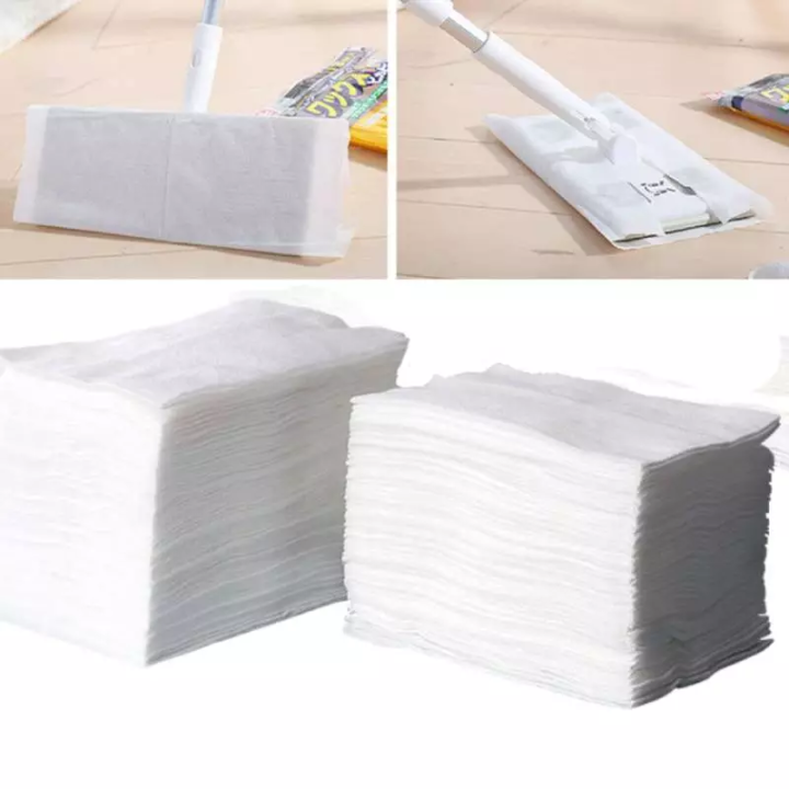 Mop Paper Pcs Pack Electrostatic Dedusting Mop Paper Disposable