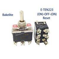 Bakelite อี-Ten223คุณภาพสูงเงินสัมผัส Dpdt 12มม. 10a 16a 250V Ac On-Off