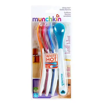 Munchkin Lift Infant Spoons, BPA-Free, Multi-Colored, 6 Pack