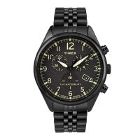 Timex TM-TW2R88600 นาฬิกาข้อมือผู้ชาย สายสแตนเลสส สีดำ