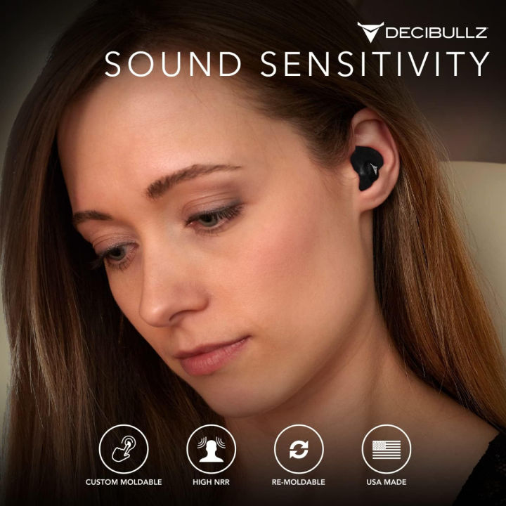 decibullz-25-decibel-noise-reduction-earplugs-for-hearing-protection-custom-molded-reusable-earplugs-for-noise-sensitivity-amp-flights-black