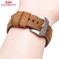 ▶★◀ Suitable for old cobbler strap Suitable for Panerai Crazy Horse leather strap PAM111 genuine leather strap mens pin buckle 441 359 hands