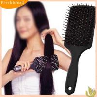 【BEIBEI】 【Fresh】❀Fashion Massager Air Rubber Detangling Hair Brush Cushion Paddle Healthy Comb