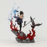 Naruto Shippuden Hawk Uchiha Sasuke Ornament Collectible Figurine Toy Model Statue