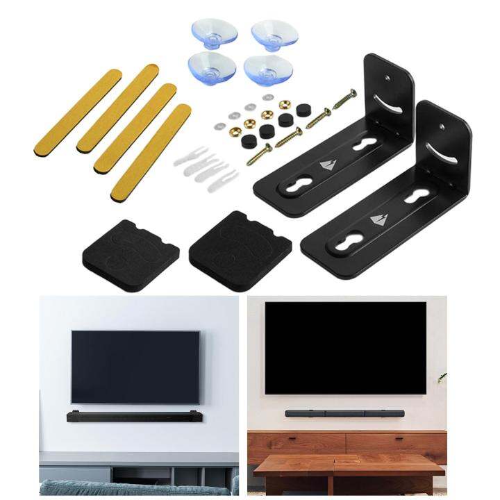 Sound Bar Mounts Floating Shelf Brackets Soundbar Shelf Stand Speaker