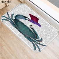 Hongbo New Anti-Slip Carpets Marine Life Print Mats Bathroom Floor Kitchen Rugs Non-Slip Floor Mats Area Rug for Living Room