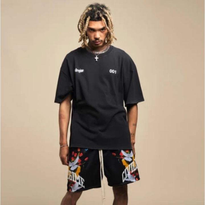 civilregime-mens-mesh-shorts-above-knee-quick-drying-breathable-shorts-basketball-sports-running-fitness-beach-pants