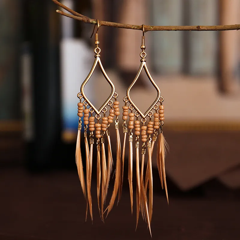 Feather jewelry store trend