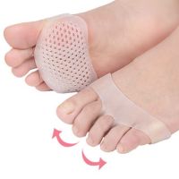 ♙ 2pcs Silicone Metatarsal Pads Toe Separator Pain Relief Foot Pads Orthotics Foot Massage Insoles Forefoot Socks Foot Care Tool