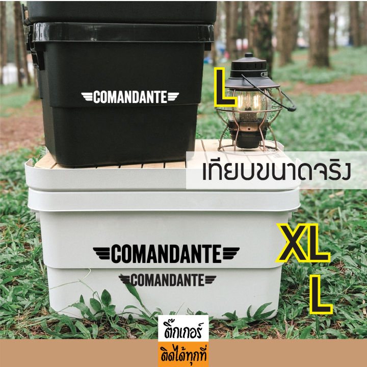 sticker-สติกเกอร์-สติกเกอร์แค้มป์-งานไดคัท-ลาย-comandante-สติกเกอร์ติดได้ทุกที่