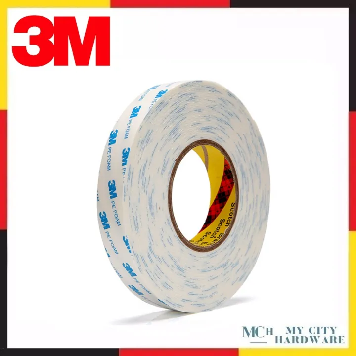3M PE Foam Double Side Tape 18mm x 5Meter Lazada