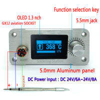 DC 24โวลต์ C245สถานีเชื่อมแผงควบคุม OLED 1.3 Nch DIY ควบคุมอุณหภูมิหัวแร้งไฟฟ้า