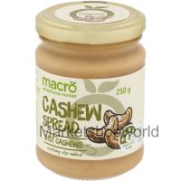 Macro Natural Cashew Spread 250g/Macro Natural เม็ดมะม่วงหิมพานต์ 250g