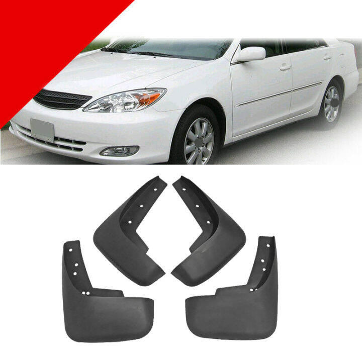 แผ่นกันกระเซ็นสำหรับ2002-2006-toyota-camry-4pcs-ด้านหน้าโคลนหลังยางบังโคลน-fender-อุปกรณ์เสริมรถยนต์