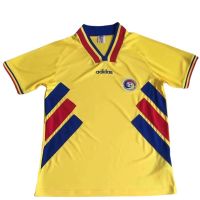 1994 Romania Yellow Retro Jersey S-XXL Short Sleeve Sports Football T-Shirt Jersey High Quality Jersey AAA เสื้อบอล เสื้อบอลวินเทจ ชุดฟุตบอลผู้ชาย