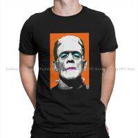 Frankenstein เสื้อยืดสำหรับผู้ชายแฟรงกี้นุ่มสันทนาการเสื้อเสื้อยืดที่มีคุณภาพสูงการออกแบบใหม่หลวมที่มีคุณภาพสูง