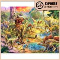 Spot PERRE Dinosaur Battle 500 ชิ้นจิ๊กซอว์นำเข้าจากตุรกี