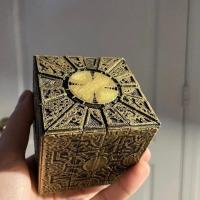 【Be worth】 Jime Shops ที่ถอดออกได้ Hellraiser Lemarchand S Lament Configuration Lock Puzzle Box Cube Fully Functional Pinhead Prop Model