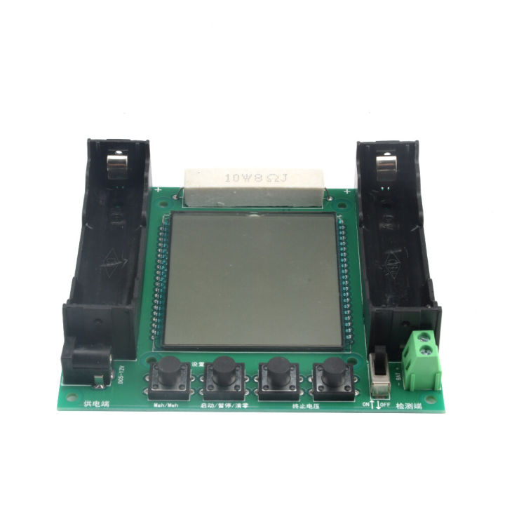 pcbfun-xh-m239-18650แบตเตอรี่ลิเธียม-lcd-แบตเตอรี่พลังแสงอาทิตย์พร้อมจอแสดงผลใสโมดูลทดสอบความจุจริง