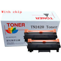 GHNGFVNCVNDFGJD 2 X เข้ากันได้กับ TN 2420หมึกพิมพ์สำหรับ Brother DCP L2510D L2537DW L2530DW L2730DW MFC L2750DW L2710DW L2375DW HL พร้อมชิป