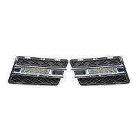 Car Front Bumper LED Lights Trim for Mercedes-Benz W204 X204 GLK300 350 09-12 DRL Daytime Running Lamp Exterior Cover