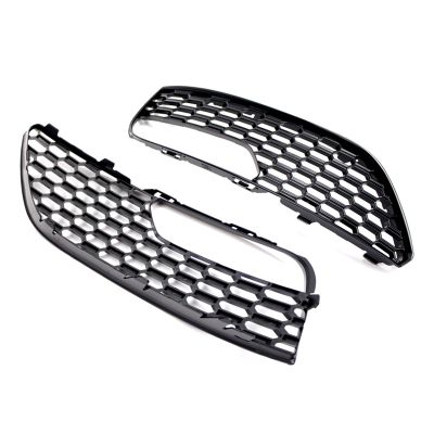1Pair Front Lower Bumper Fog Light Cover Grille Black Fog Light Cover Grille For Audi A3 S3 2012-2016 8V3807681 8V3807682