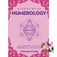 Those who dont believe in magic will never find it. ! [หนังสือนำเข้า] A Little Bit of Numerology: An Introduction to Numerical Divination - Novalee Wilder English book