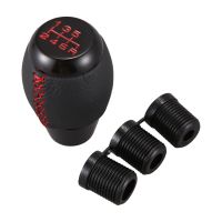 brand new 6 Speed Manual Red Stitching Black Leather Gear Shift Knob For Honda Civic EP3 EJ FD FA SI