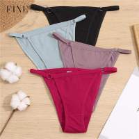 FINETOO Cotton Briefs Panties Women 3Pcs/set Sexy Low Waist Underwear M-2XL Ladies Cotton Underpants Soft Feamle Lingerie 2021