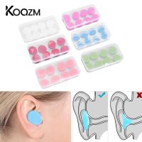 8Pcs/Box Silicone Ear Plugs Noise Reduction Anti Canceling Sound Insulation Earplug Protection Sleeping Reusable