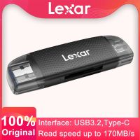 Lexar 310U TF การ์ดรีดเดอร์ SD USB3.2ชนิด C คู่อินเตอร์ Tf/sd การ์ดความจำแบบ Dual-ใช้เครื่องอ่านบัตรสำหรับโทรศัพท์มือถือและคอมพิวเตอร์