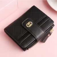 Leather Wallets for Women Luxury Designer Purses with Card Holder Cute Money Bag with Zipper Coin Purse Monederos Para Mujer Wallets