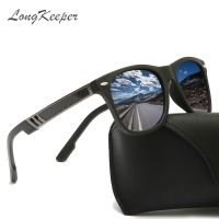 【hot】 LongKeeper Polarized Sunglasses Men Driving Glasses Brand Male UV400 Sport Eyewear