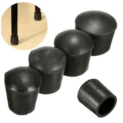❍▽ 4Pcs/Set Non-slip Rubber Feet Chair Pads Anti Scratch Furniture Legs Table Feet Caps Floor Protector Rubber Legs for Furniture