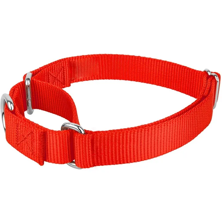 【hot】 Pet Dog Martingale Collar Quick Release Collar Adjustable