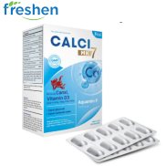Calci MK7 - Bổ sung Canxi và Vitamin D3 giúp xương răng chắc khỏe 40 viên