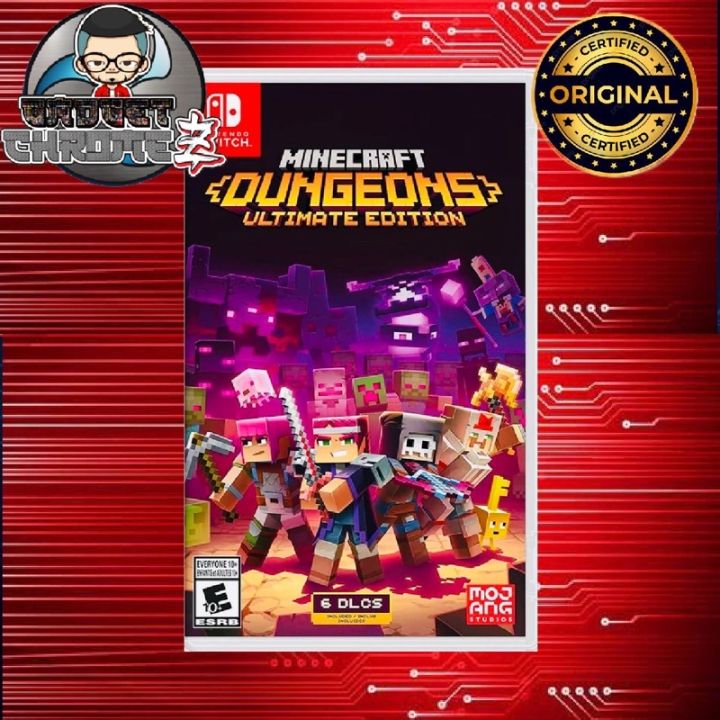 Nintendo Switch Minecraft Dungeons Ultimate Edition Brandnew Lazada Ph