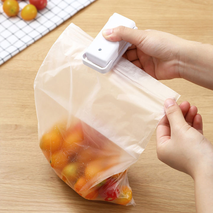 พลาสติกกันความร้อนกระเป๋าใส่เครื่องขนมขบเคี้ยวมือจับแรงดันสูงขนาดเล็กสำหรับบ้าน