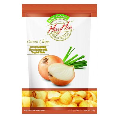 Heyhah หอมหัวใหญ่กรอบ เฮฮา Onion chips (20g)