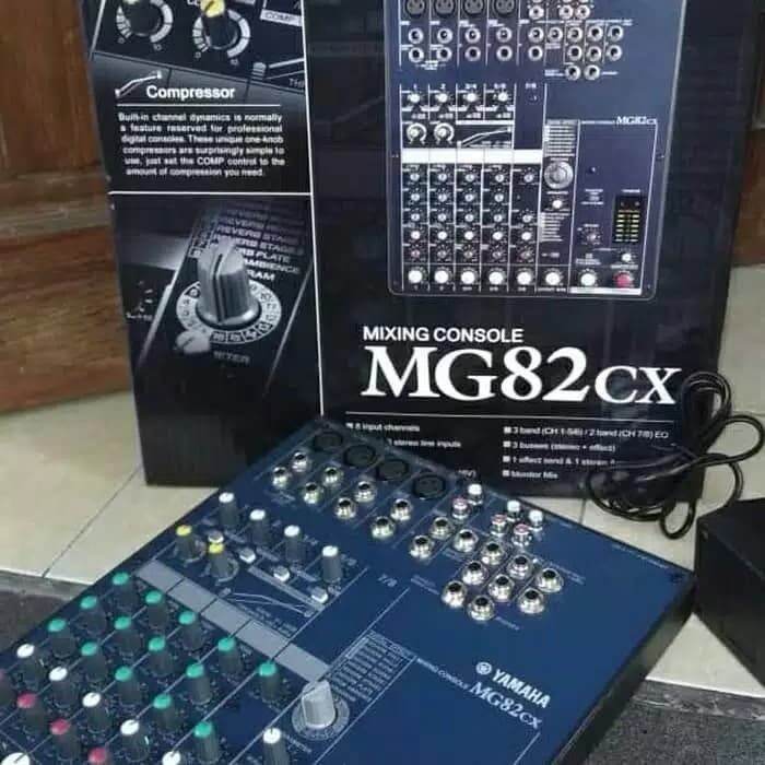 mixer audio yamaha MG82cx (8 channel) | Lazada Indonesia