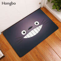 Hongbo Cartoon Totoro Mat Chinchillas Cat Animal Fashion Rectangular Mats Entrance Doormats Washable Kitchen Floor Bathroom