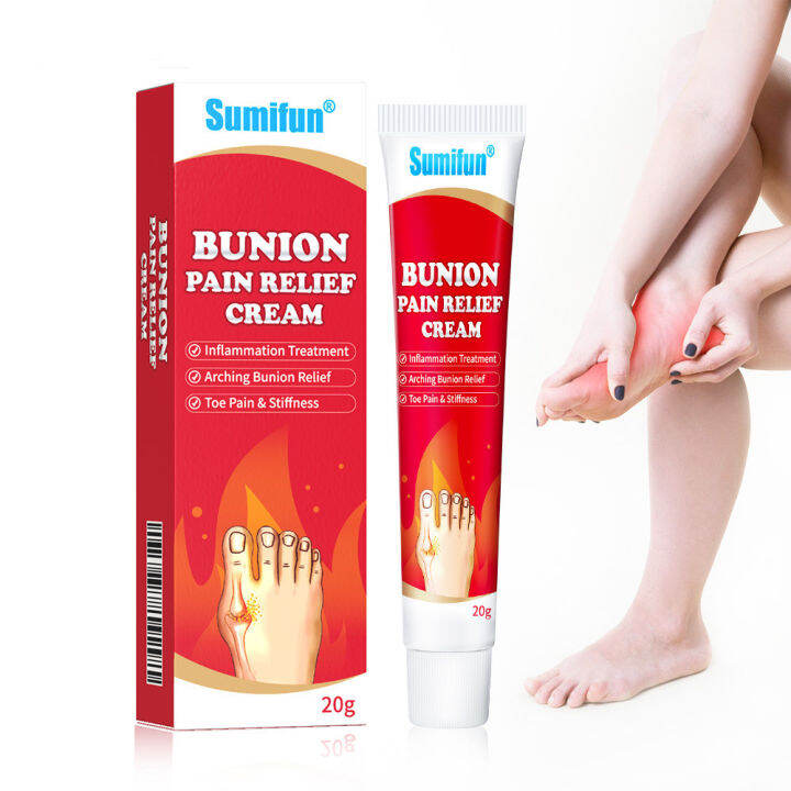 【CW】20g Bunion Pain Relief Cream Joint Toe Stiffness Inflammation ...