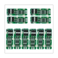 10Pcs 3S 20A Li-Ion Lithium Battery 18650 Charger PCB BMS Protection Board for Drill Motor 12.6V Li-Ion Cell Module DIY