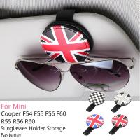 For Mini Cooper F54 F55 F56 F60 R55 R56 R60 Visor Car Glasses Case Box Sunglasses Holder Storage Fastener Accessories Eyewear case