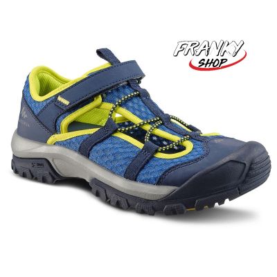 [พร้อมส่ง] รองเท้ารัดส้นเด็ก สำหรับใส่เดินป่า Kids’ Hiking Sandals MH150 TW Jr Size 10 TO Adult Size 6 Blue