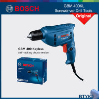 ไขควง GBM400 400W สว่านไฟฟ้าไขควงปรับความเร็วได้ Bosch ไขควงสร้างแรงจูงใจแรงเครื่องมือเจาะอุปกรณ์สำหรับตัดและเหล็ก