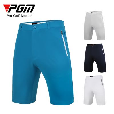 PGM Mens Sports Ball Pants Golf Stretch Shorts Summer Comfortable Air Hole golf