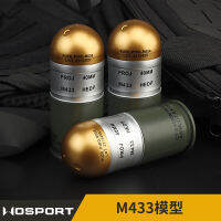 WOPSORT M433 ระเบิดลูกปืนใหญ่แต่งตัวหนังและอุปกรณ์ประกอบฉากสำหรับแฟนทหาร COS กล่องเก็บของรุ่น